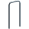 Guard hoop |  76 x 2,6 mm | without cross bar | for casting in concrete | total width: 750 mm | total height: 1500 mm | hot-dip galvanized